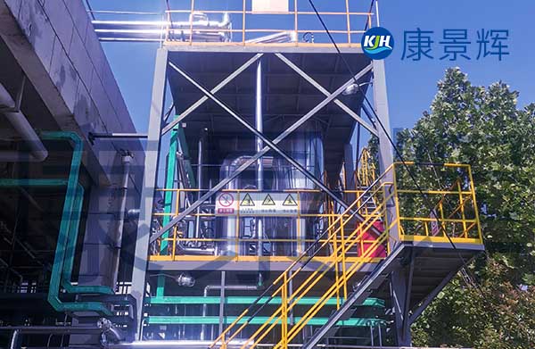 每小時處理量5噸的有機雜鹽MVR蒸發器